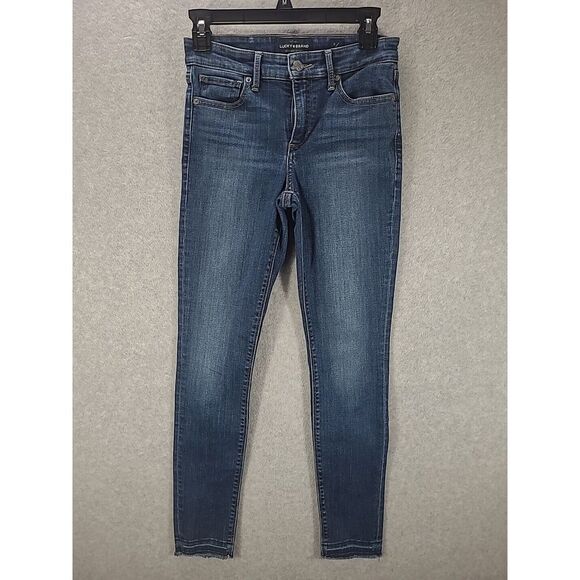 Lucky Brand‎ Jeans Womens 2/26 Sweet Dream Denim Made USA Retro - Picture 1 of 8
